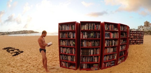 Пляжная библиотека в Сиднее